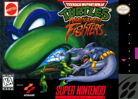 Teenage Mutant Ninja Turtles Tournament Fighters SNES Super Nintendo SNES Teenage Mutant Ninja Turtles Tournament Fighters SNES Super Nintendo SNES