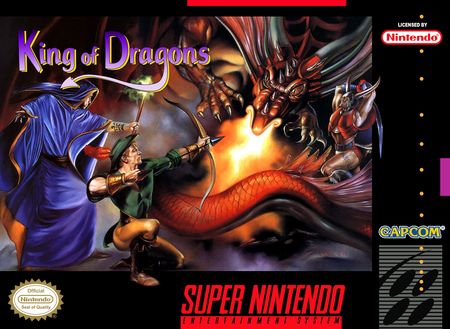 King of Dragons SNES Super Nintendo SNES King of Dragons SNES Super Nintendo SNES