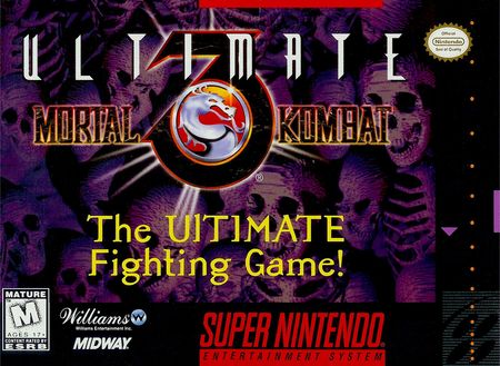Ultimate Mortal Kombat 3 SNES Ultimate Mortal Kombat 3 SNES
