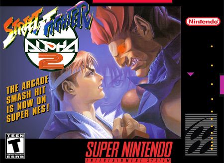 Street Fighter Alpha 2 SNES Super Nintendo SNES Street Fighter Alpha 2 SNES Super Nintendo SNES