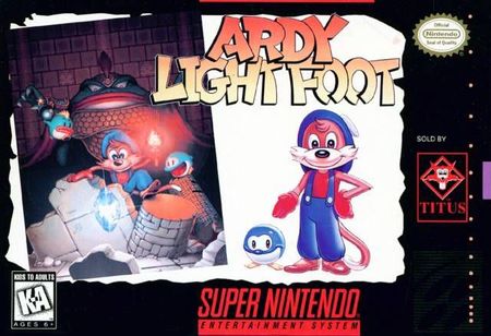 Ardy Lightfoot SNES Super Nintendo SNES Ardy Lightfoot SNES Super Nintendo SNES
