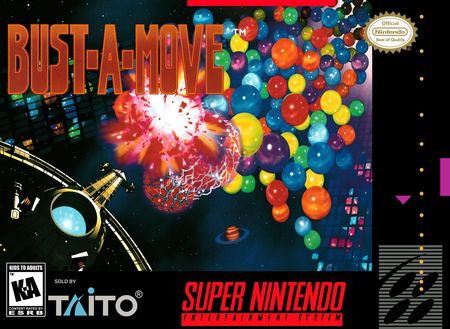 Bust A Move SNES Super Nintendo SNES Bust A Move SNES Super Nintendo SNES