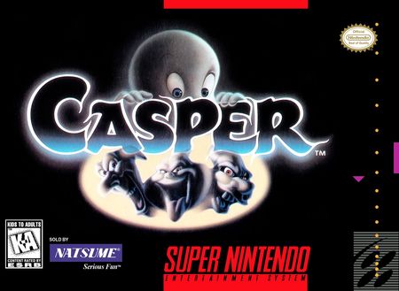 Casper SNES Super Nintendo SNES Casper SNES Super Nintendo SNES