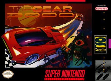 Top Gear 3000 SNES Super Nintendo SNES Top Gear 3000 SNES Super Nintendo SNES