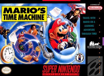 Mario s Time Machine SNES Super Nintendo SNES Mario s Time Machine SNES Super Nintendo SNES