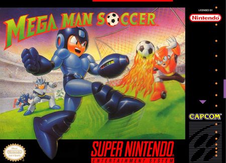 Mega Man Soccer SNES Super Nintendo SNES Mega Man Soccer SNES Super Nintendo SNES