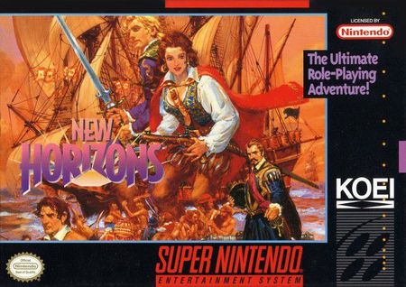 Uncharted Waters New Horizons SNES Super Nintendo SNES Uncharted Waters New Horizons SNES Super Nintendo SNES