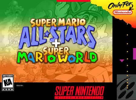Super Mario All Stars Super Mario World SNES Super Nintendo SNES Super Mario All Stars Super Mario World SNES Super Nintendo SNES