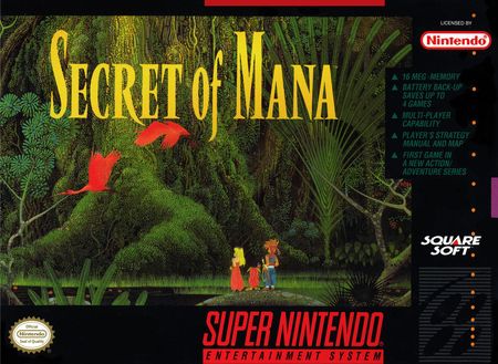 Secret of Mana SNES Super Nintendo SNES Secret of Mana SNES Super Nintendo SNES