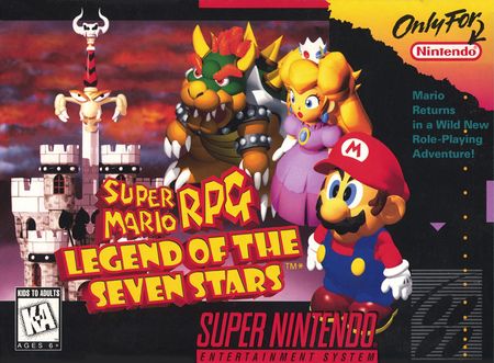 Super Mario RPG Legend of the Seven Stars SNES Super Nintendo SNES Super Mario RPG Legend of the Seven Stars SNES Super Nintendo SNES