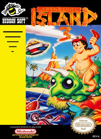 Adventure Island 3 NES Nintendo Entertainment System NES Adventure Island 3 NES Nintendo Entertainment System NES