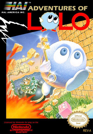 Adventures of Lolo NES Nintendo Entertainment System NES Adventures of Lolo NES Nintendo Entertainment System NES