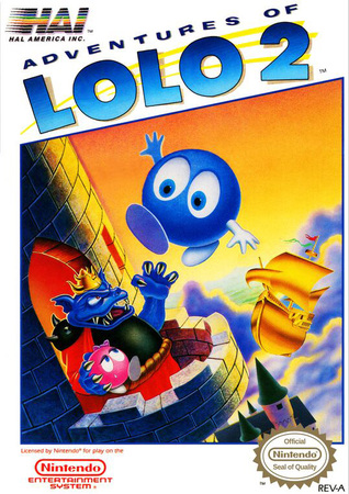 Adventures of Lolo 2 NES Nintendo Entertainment System NES Adventures of Lolo 2 NES Nintendo Entertainment System NES