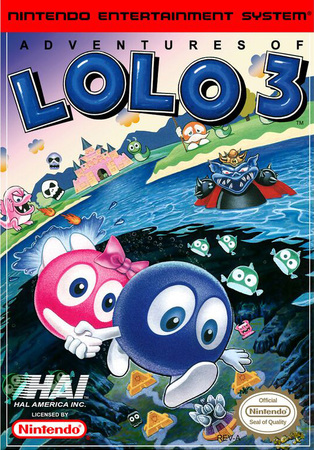 Adventures of Lolo 3 NES Nintendo Entertainment System NES Adventures of Lolo 3 NES Nintendo Entertainment System NES