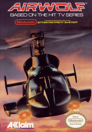 Airwolf NES Nintendo Entertainment System NES Airwolf NES Nintendo Entertainment System NES