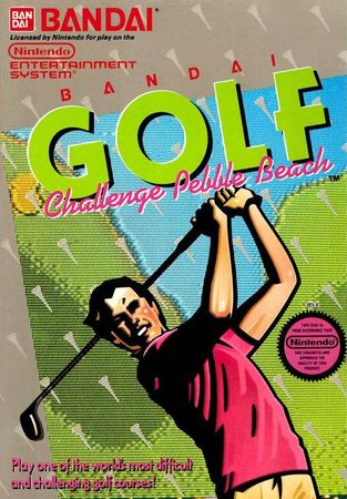 Bandai Golf Challenge Pebble Beach NES Bandai Golf Challenge Pebble Beach NES