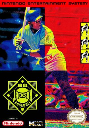 Bo Jackson Baseball NES Nintendo Entertainment System NES Bo Jackson Baseball NES Nintendo Entertainment System NES