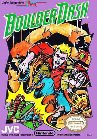 Boulder Dash NES Nintendo Entertainment System NES Boulder Dash NES Nintendo Entertainment System NES