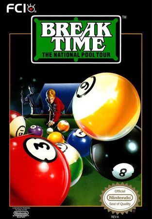 Break Time The National Pool Tour NES Break Time The National Pool Tour NES