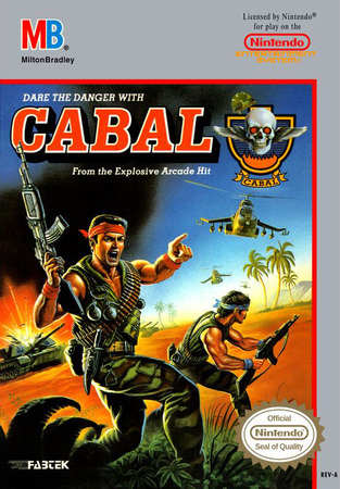 Cabal NES Nintendo Entertainment System NES Cabal NES Nintendo Entertainment System NES