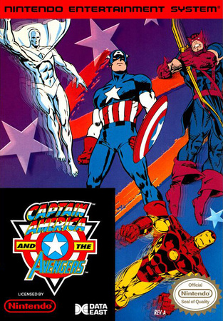 Captain America and the Avengers NES Nintendo Entertainment System NES Captain America and the Avengers NES Nintendo Entertainment System NES