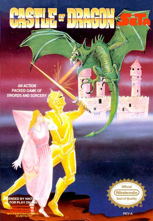 Castle of Dragon NES Nintendo Entertainment System NES Castle of Dragon NES Nintendo Entertainment System NES