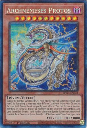 Archnemeses Protos RA03 EN023 Collector s Rare 1st Edition Quarter Century Bonanza 1st Edition Singles Archnemeses Protos RA03 EN023 Collector s Rare 1st Edition Quarter Century Bonanza 1st Edition Singles