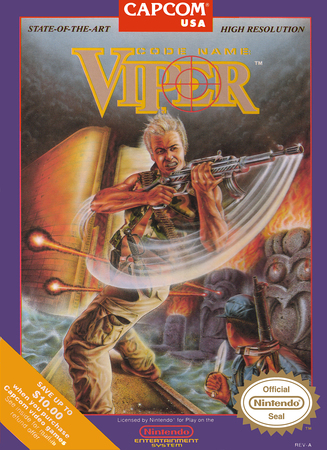 Code Name Viper NES Nintendo Entertainment System NES Code Name Viper NES Nintendo Entertainment System NES