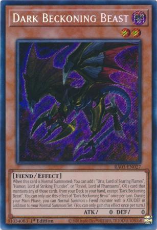 Dark Beckoning Beast - Yugioh | TrollAndToad