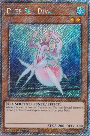 Deep Sea Diva RA03 EN004 Platinum Secret Rare 1st Edition Deep Sea Diva RA03 EN004 Platinum Secret Rare 1st Edition