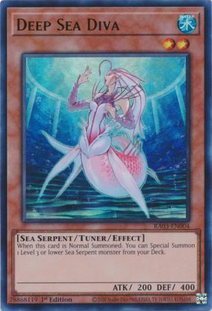 Deep Sea Diva RA03 EN004 Ultra Rare 1st Edition Deep Sea Diva RA03 EN004 Ultra Rare 1st Edition