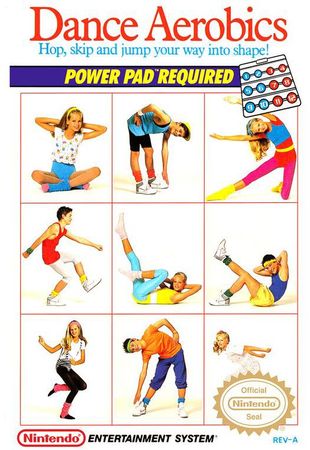 Dance Aerobics NES Nintendo Entertainment System NES Dance Aerobics NES Nintendo Entertainment System NES