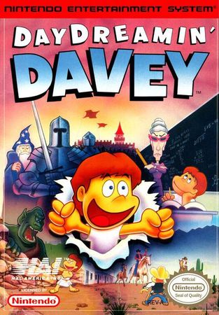 Day Dreamin Davey NES Nintendo Entertainment System NES Day Dreamin Davey NES Nintendo Entertainment System NES