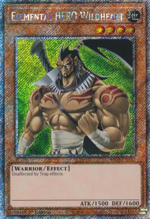 Elemental HERO Wildheart RA03 EN157 Platinum Secret Rare 1st Edition Quarter Century Bonanza 1st Edition Singles Elemental HERO Wildheart RA03 EN157 Platinum Secret Rare 1st Edition Quarter Century Bonanza 1st Edition Singles