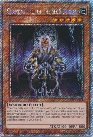 Grandmaster of the Six Samurai RA03 EN174 Platinum Secret Rare 1st Edition Quarter Century Bonanza 1st Edition Singles Grandmaster of the Six Samurai RA03 EN174 Platinum Secret Rare 1st Edition Quarter Century Bonanza 1st Edition Singles