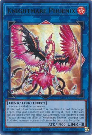 Knightmare Phoenix RA03 EN042 Ultra Rare 1st Edition Knightmare Phoenix RA03 EN042 Ultra Rare 1st Edition