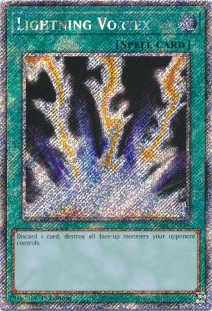 Lightning Vortex (Quarter Century Secret Rare) RA03-EN148