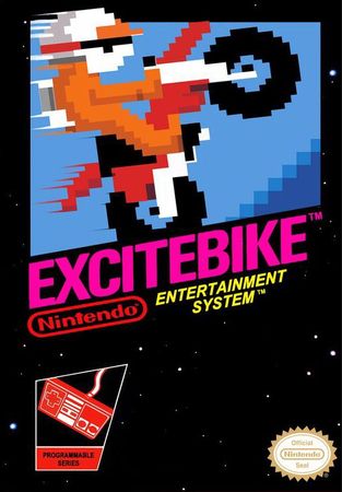 Excitebike NES Nintendo Entertainment System NES Excitebike NES Nintendo Entertainment System NES