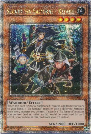 Secret Six Samurai Kizaru RA03 EN017 Quarter Century Secret Rare 1st Edition Quarter Century Bonanza 1st Edition Singles Secret Six Samurai Kizaru RA03 EN017 Quarter Century Secret Rare 1st Edition Quarter Century Bonanza 1st Edition Singles