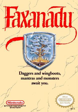 Faxanadu NES Nintendo Entertainment System NES Faxanadu NES Nintendo Entertainment System NES