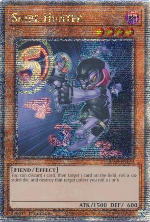 Snipe Hunter RA03 EN170 Quarter Century Secret Rare 1st Edition Snipe Hunter RA03 EN170 Quarter Century Secret Rare 1st Edition