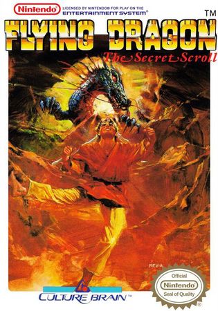 Flying Dragon The Secret Scroll NES Nintendo Entertainment System NES Flying Dragon The Secret Scroll NES Nintendo Entertainment System NES