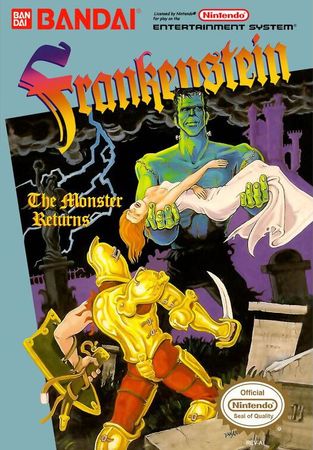 Frankenstein The Monster Returns NES Nintendo Entertainment System NES Frankenstein The Monster Returns NES Nintendo Entertainment System NES