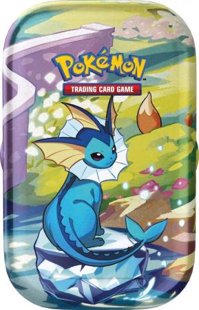 Scarlet Violet Prismatic Evolutions Vaporeon Mini Tin Scarlet Violet Prismatic Evolutions Sealed Product Scarlet Violet Prismatic Evolutions Vaporeon Mini Tin Scarlet Violet Prismatic Evolutions Sealed Product