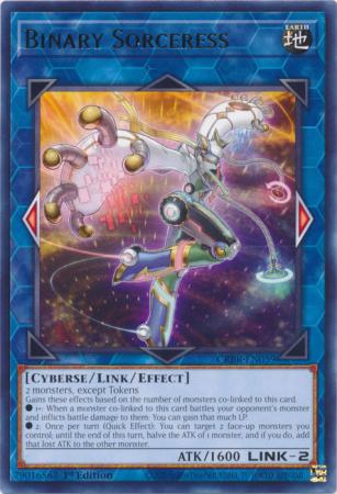 Binary Sorceress CRBR EN059 Rare 1st Edition Crossover Breakers 1st Edition Singles Binary Sorceress CRBR EN059 Rare 1st Edition Crossover Breakers 1st Edition Singles