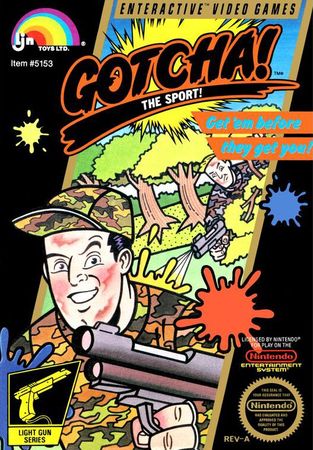 Gotcha The Sport NES Nintendo Entertainment System NES Gotcha The Sport NES Nintendo Entertainment System NES