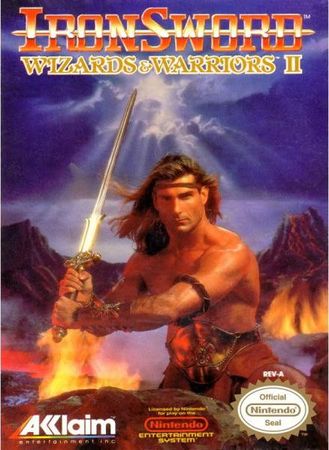 Wizards Warriors II Ironsword NES Nintendo Entertainment System NES Wizards Warriors II Ironsword NES Nintendo Entertainment System NES