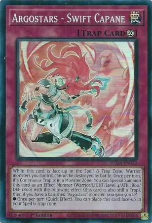Argostars Swift Capane SUDA EN072 Super Rare 1st Edition Argostars Swift Capane SUDA EN072 Super Rare 1st Edition