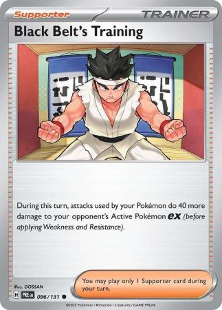 Black Belt s Training 096 131 Common Scarlet Violet Prismatic Evolutions Singles Black Belt s Training 096 131 Common Scarlet Violet Prismatic Evolutions Singles