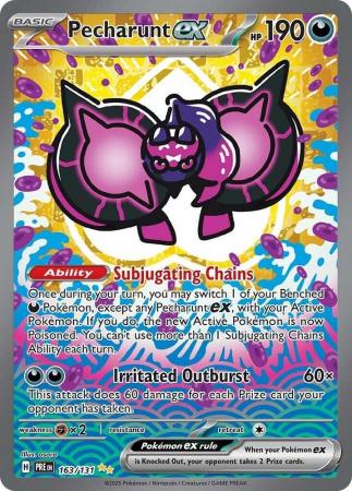 Pecharunt ex 163 131 Special Illustration Rare Scarlet Violet Prismatic Evolutions Singles Pecharunt ex 163 131 Special Illustration Rare Scarlet Violet Prismatic Evolutions Singles
